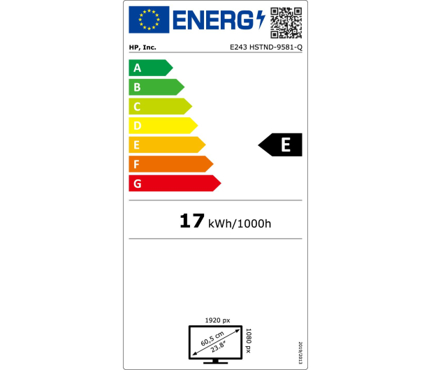 HP EliteDisplay E243 - 585066 - zdjęcie 2